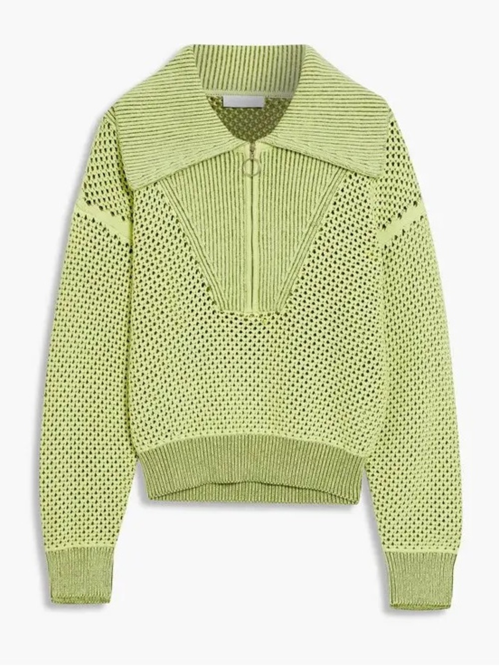 Jonathan Simkhai Ariella Sculptural Polo Chunky Sweater